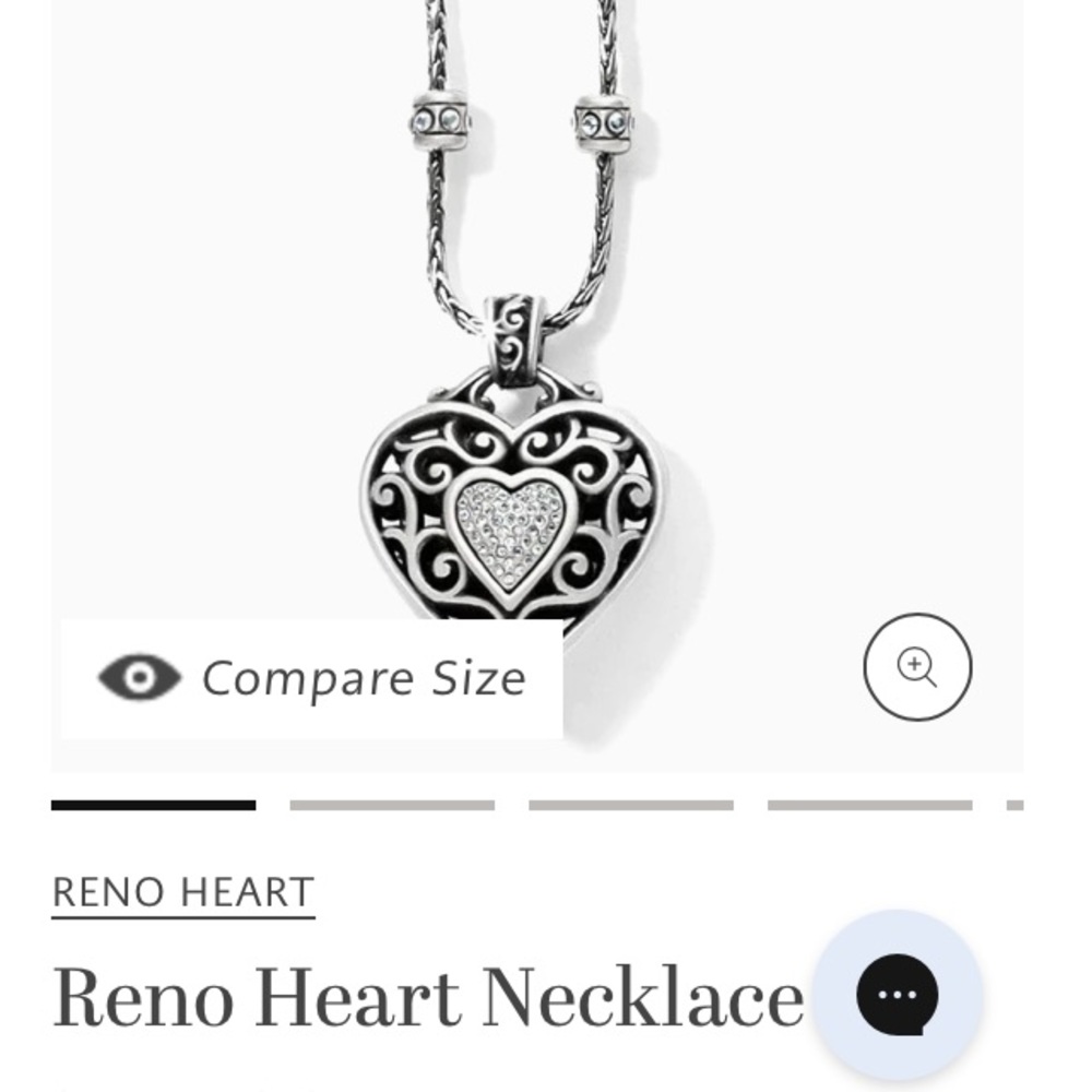 Brighton Reno Heart Necklace - Picture 6 of 8
